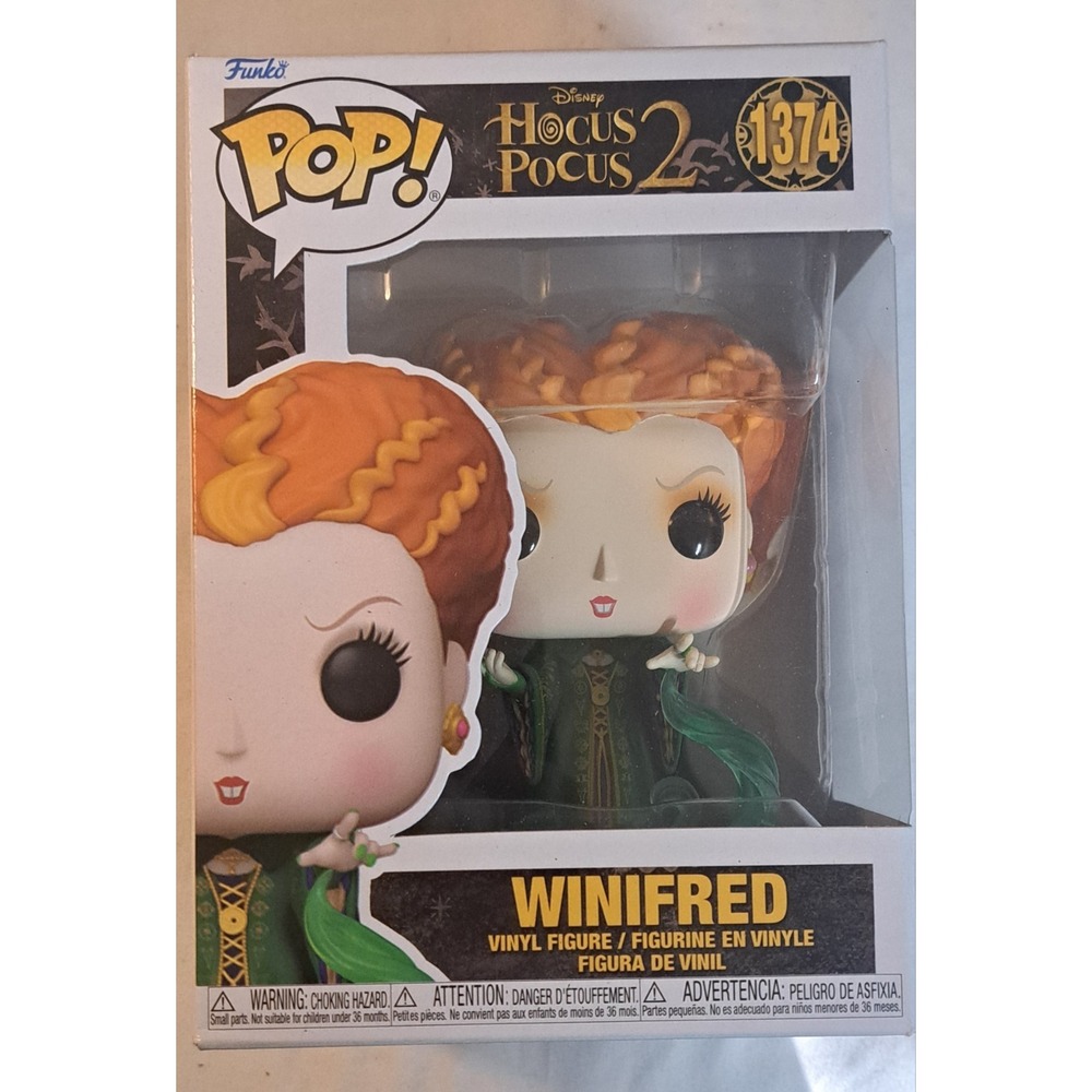 Funko Pop! Disney Hocus Pocus 2 Winifred #1374 Vinyl Figure w/ Box NEW